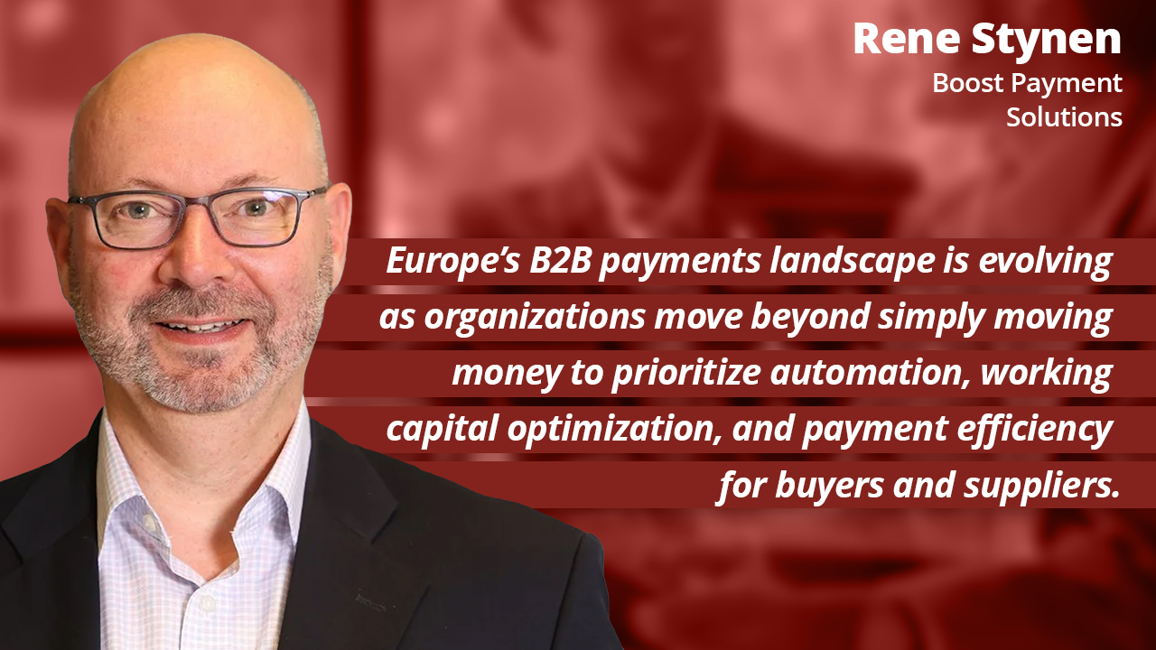 The Evolution of B2B Payments in Europe: Interview with Rene Stynen ...